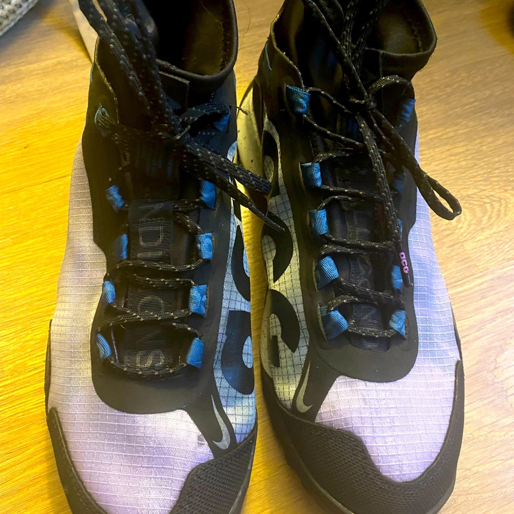 Nike ACG Zoom Terra Zaherra Outdoors Mens Hiking Shoes Space Purple CQ0076-500